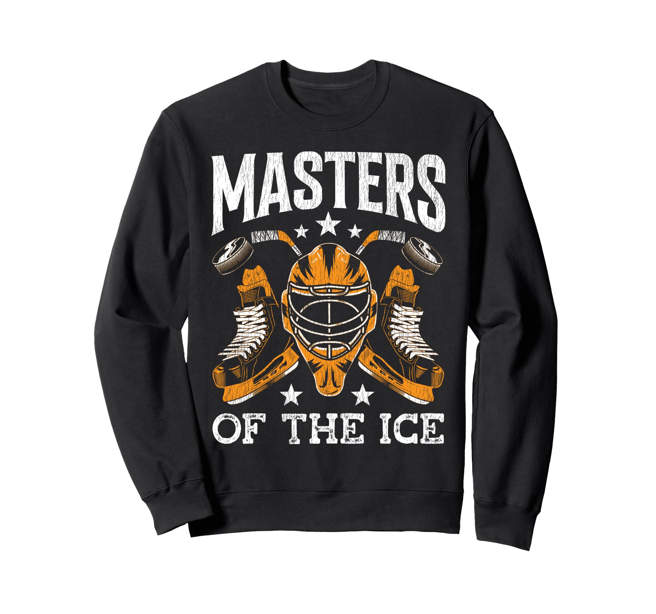 Ice Hockey Goalie Goalkeeper Masters Sweatshirt - Unique Graphic Men Women - T-Shirt, Sweatshirt, Hoodie