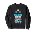 Argentina World Champion 2022 Soccer Sweatshirt - Minimalist Print Unisex - T-Shirt, Sweatshirt, Hoodie