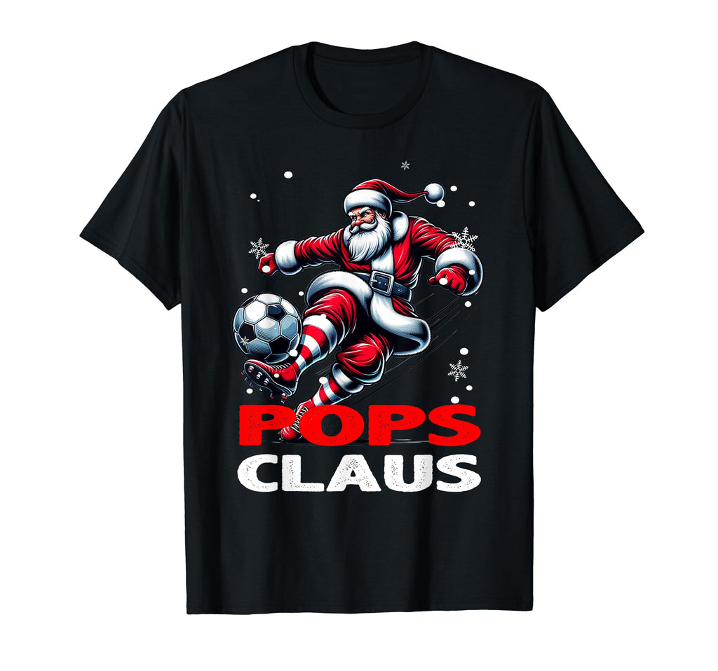 Soccer Pops Claus Family Matching T-Shirt - Trendy Graphic Men Women - T-Shirt, Sweatshirt, Hoodie