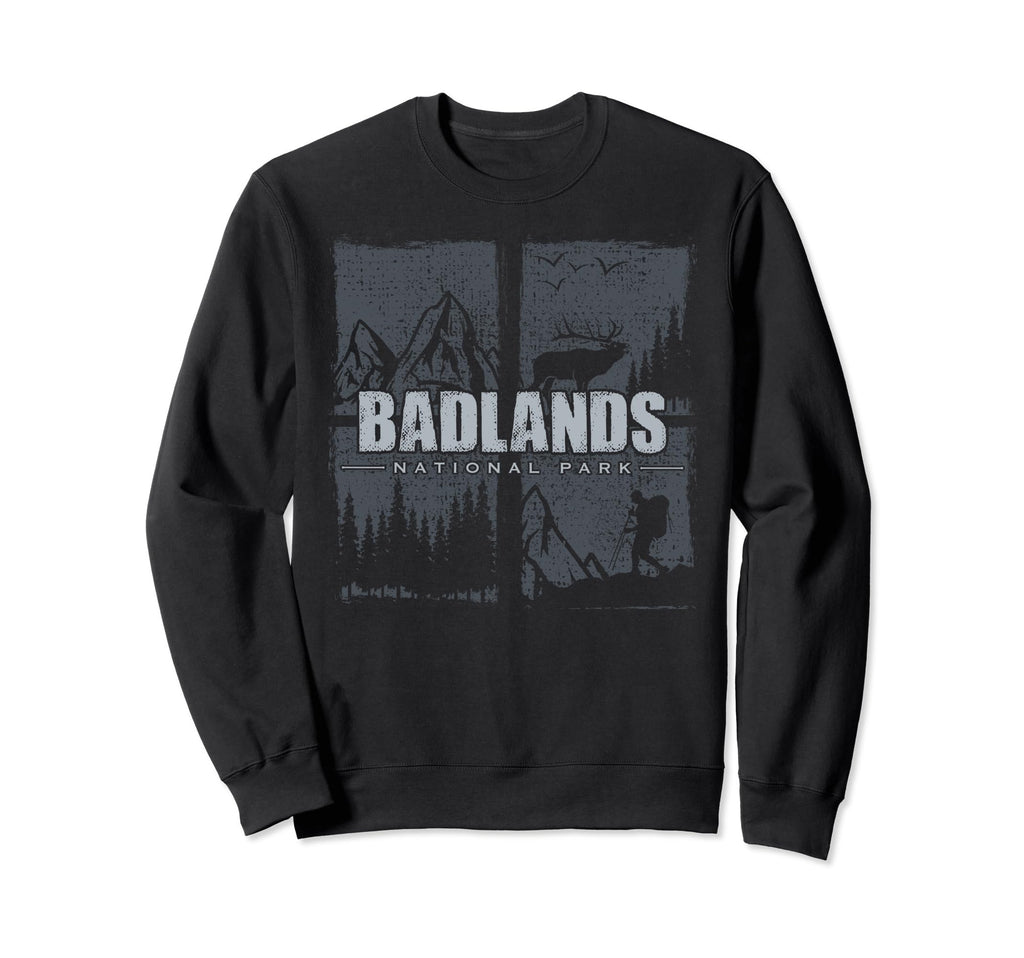 Badlands National Park Us Badlands Sweatshirt - Unique Graphic Unisex - T-Shirt, Sweatshirt, Hoodie