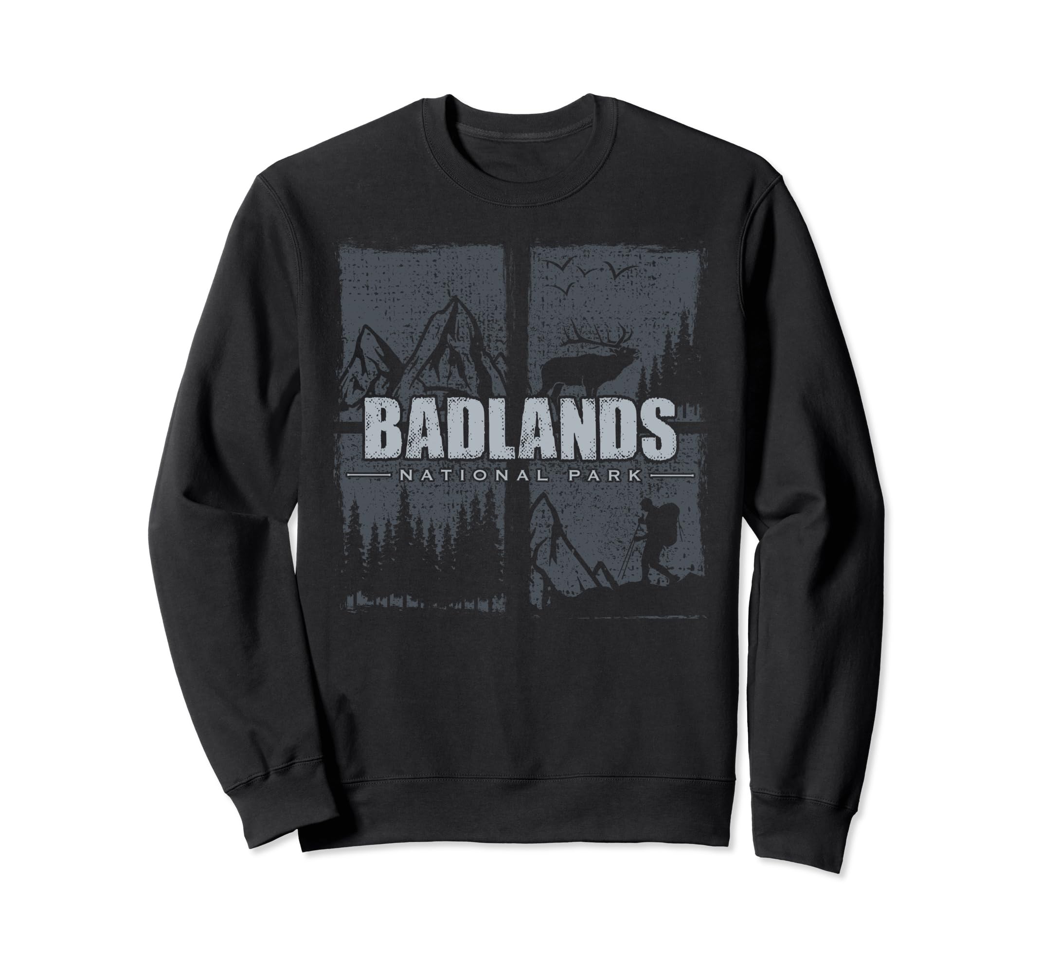 Badlands National Park Us Badlands Sweatshirt - Unique Graphic Unisex - T-Shirt, Sweatshirt, Hoodie