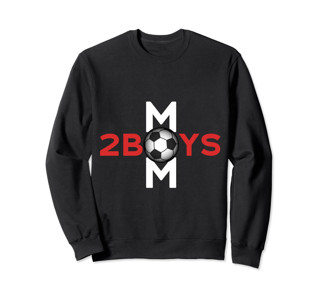 Mom 2 Soccer Mothers Day Sweatshirt - Custom Art Print for Adults - T-Shirt, Sweatshirt, Hoodie