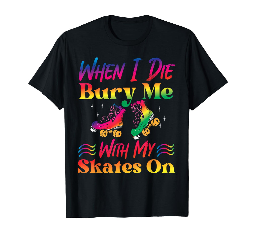 Roller Skating Skate 1970S T-Shirt - Custom Art Print Unisex - T-Shirt, Sweatshirt, Hoodie