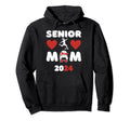 Senior Mom Class 2024 Soccer Mom Hoodie - Graphic Print for Adults - T-Shirt, Sweatshirt, Hoodie