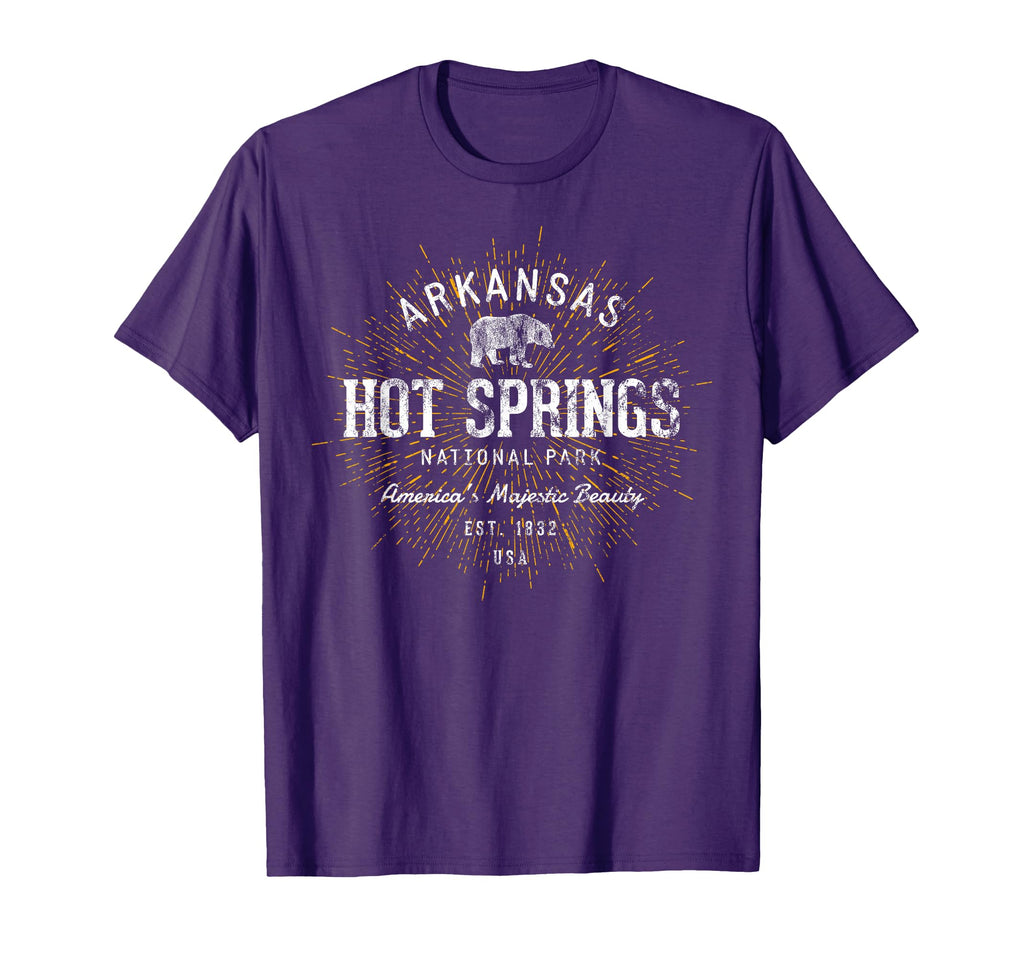Hot Springs Hot Springs National T-Shirt - Fun Novelty Design Men Women - T-Shirt, Sweatshirt, Hoodie