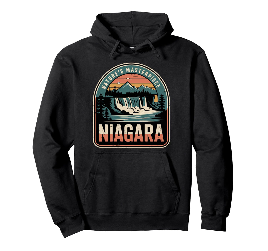 Natures Masterpiece Niagara Hoodie - Casual Everyday Wear Men Women - T-Shirt, Sweatshirt, Hoodie