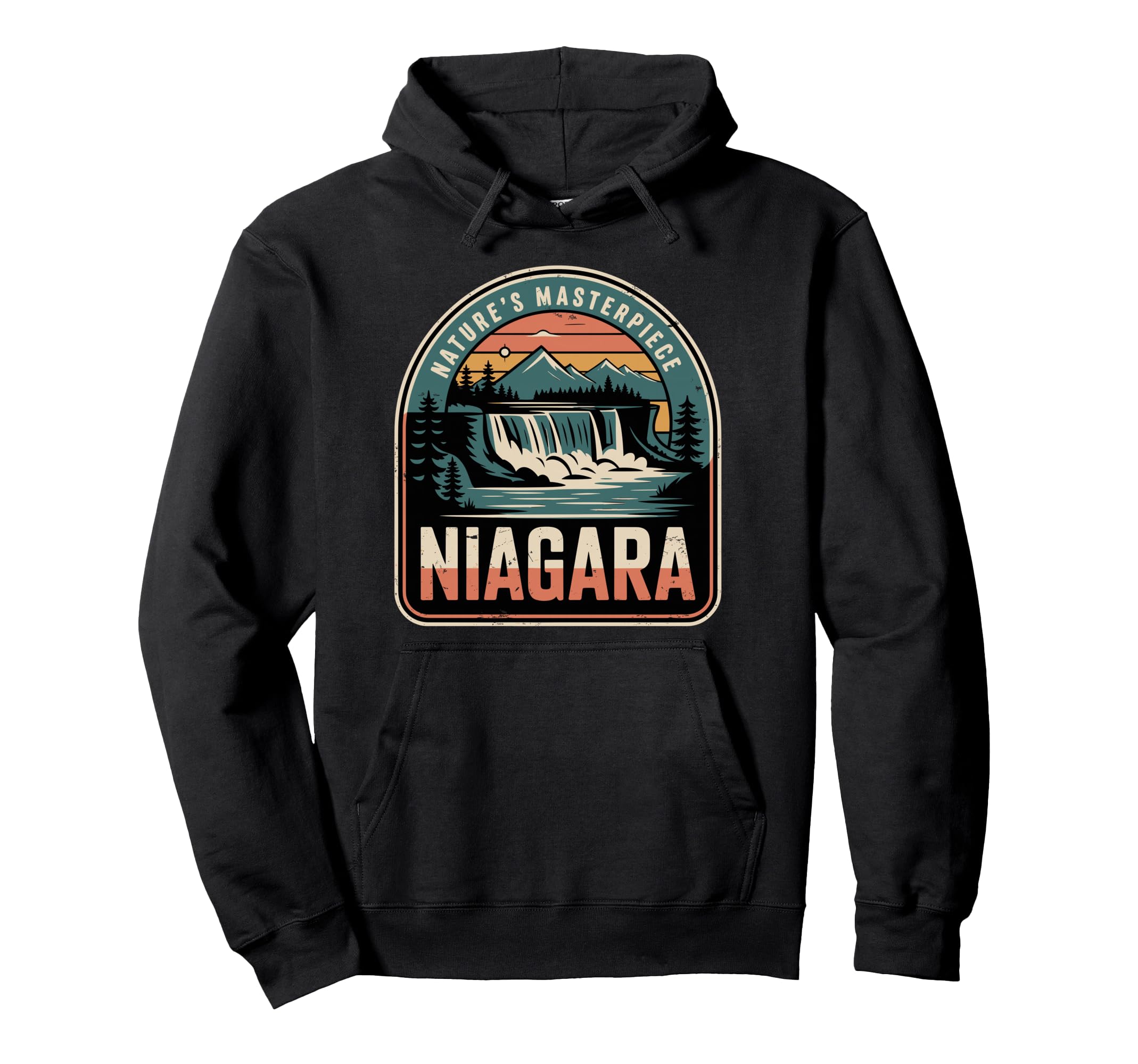 Natures Masterpiece Niagara Hoodie - Casual Everyday Wear Men Women - T-Shirt, Sweatshirt, Hoodie