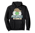 Mama Vibes Soccer Mothers Day Funny Hoodie - Trendy Graphic Men Women - T-Shirt, Sweatshirt, Hoodie
