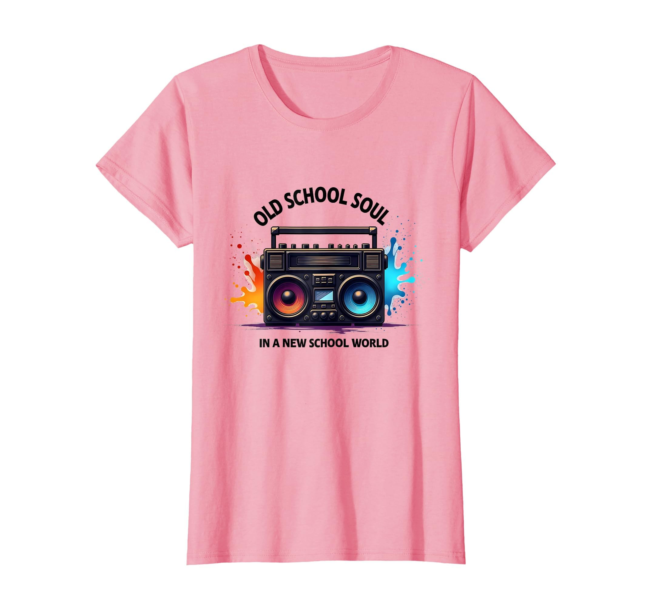 Hip Hop Old School Soul New School World T-Shirt - Unique Graphic Unisex - T-Shirt, Sweatshirt, Hoodie