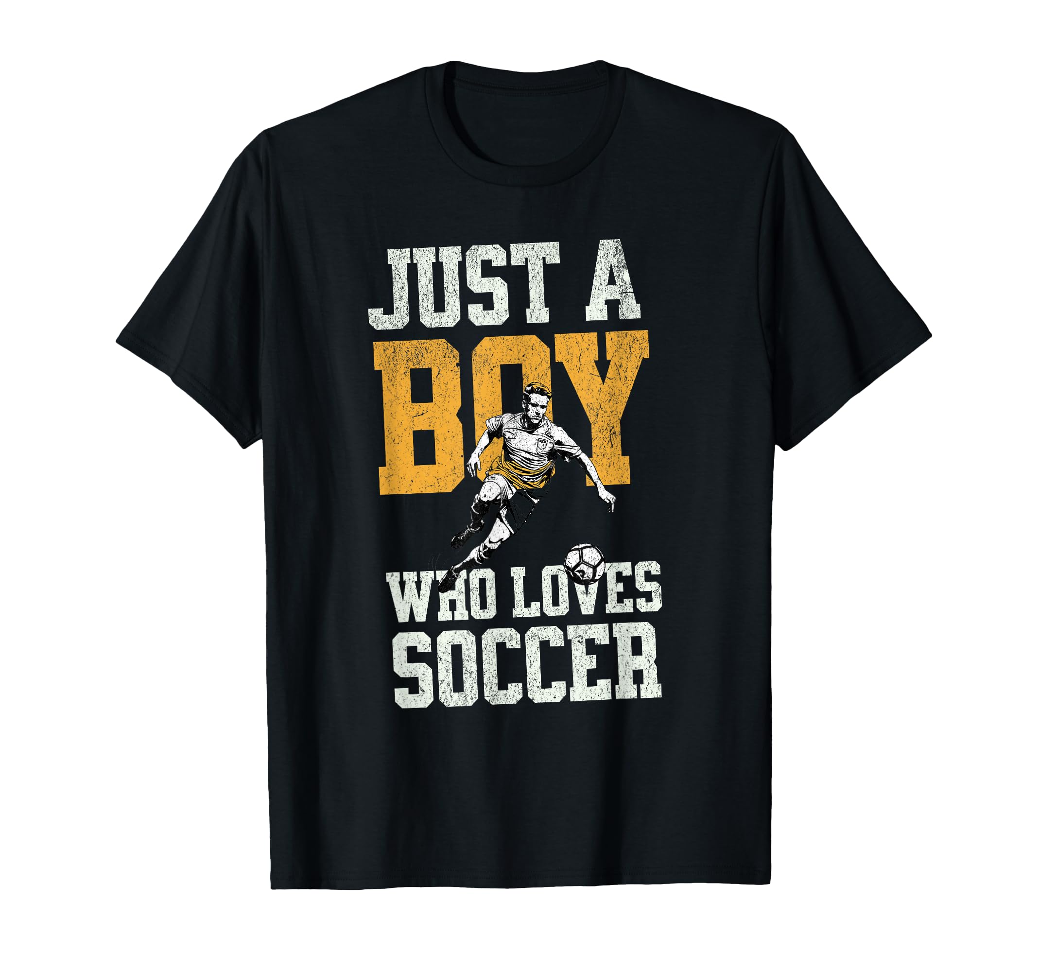 Just Who Loves Soccer T-Shirt - Trendy Graphic Unisex - T-Shirt, Sweatshirt, Hoodie