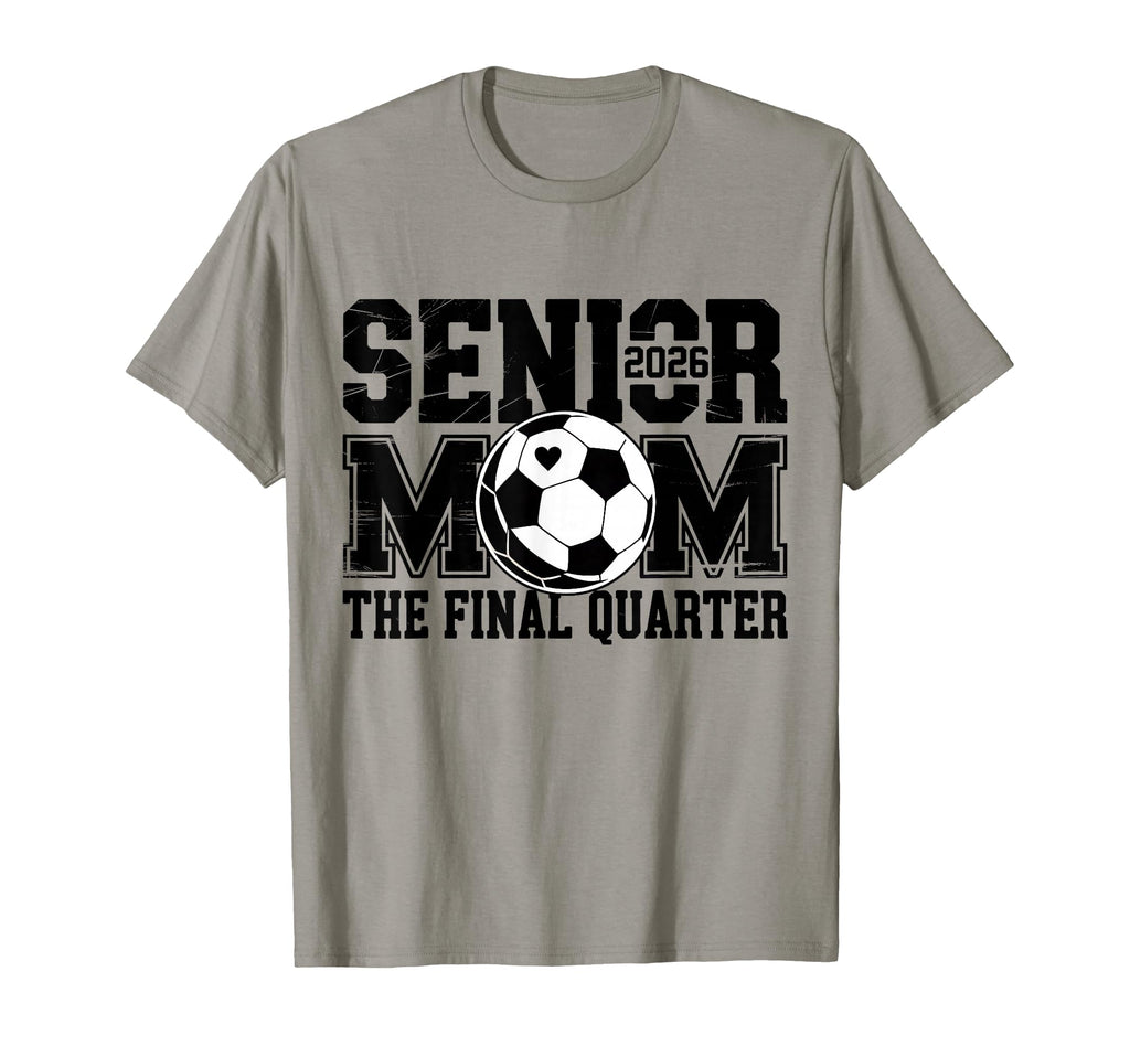 Senior Soccer Mom Soccer Mama Game Day T-Shirt - Unique Graphic Unisex - T-Shirt, Sweatshirt, Hoodie