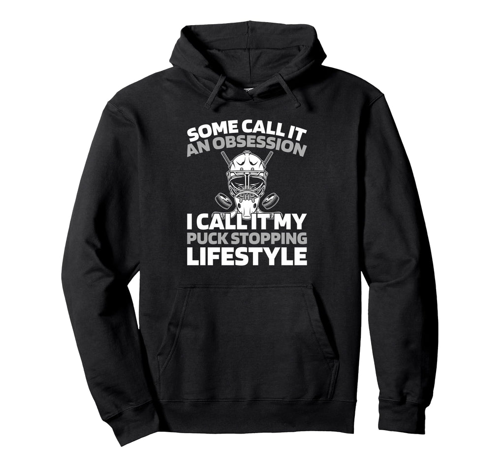 Hockey Goalkeeper Ice Hockey Goalie Hoodie - Custom Art Print for Adults - T-Shirt, Sweatshirt, Hoodie