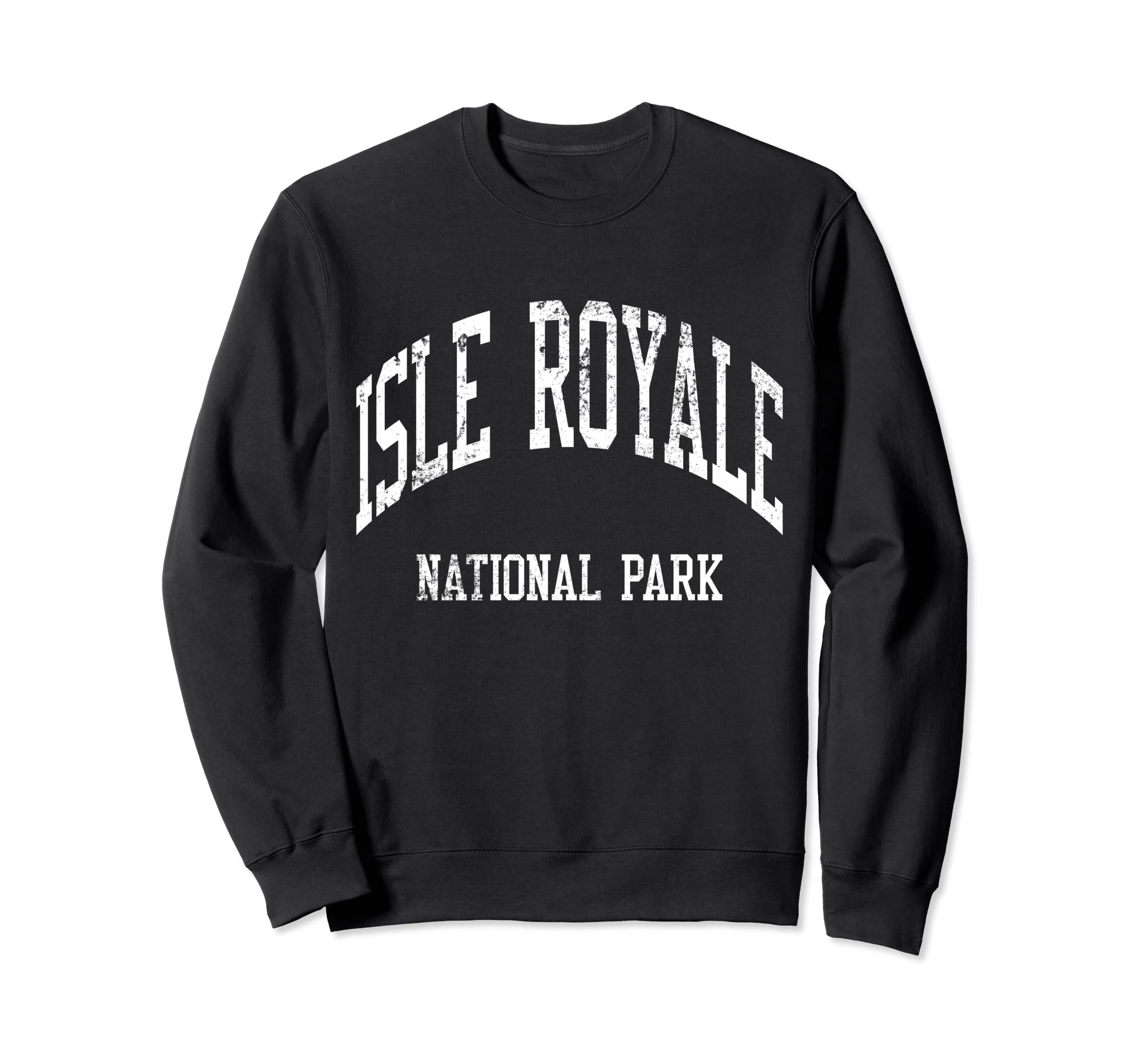 Isle Royale National Park 70S Sweatshirt - Fun Novelty Design Men Women - T-Shirt, Sweatshirt, Hoodie