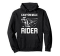 Grand Canyon Mule Rider Arizona Funny Hoodie - Unique Graphic for Adults - T-Shirt, Sweatshirt, Hoodie