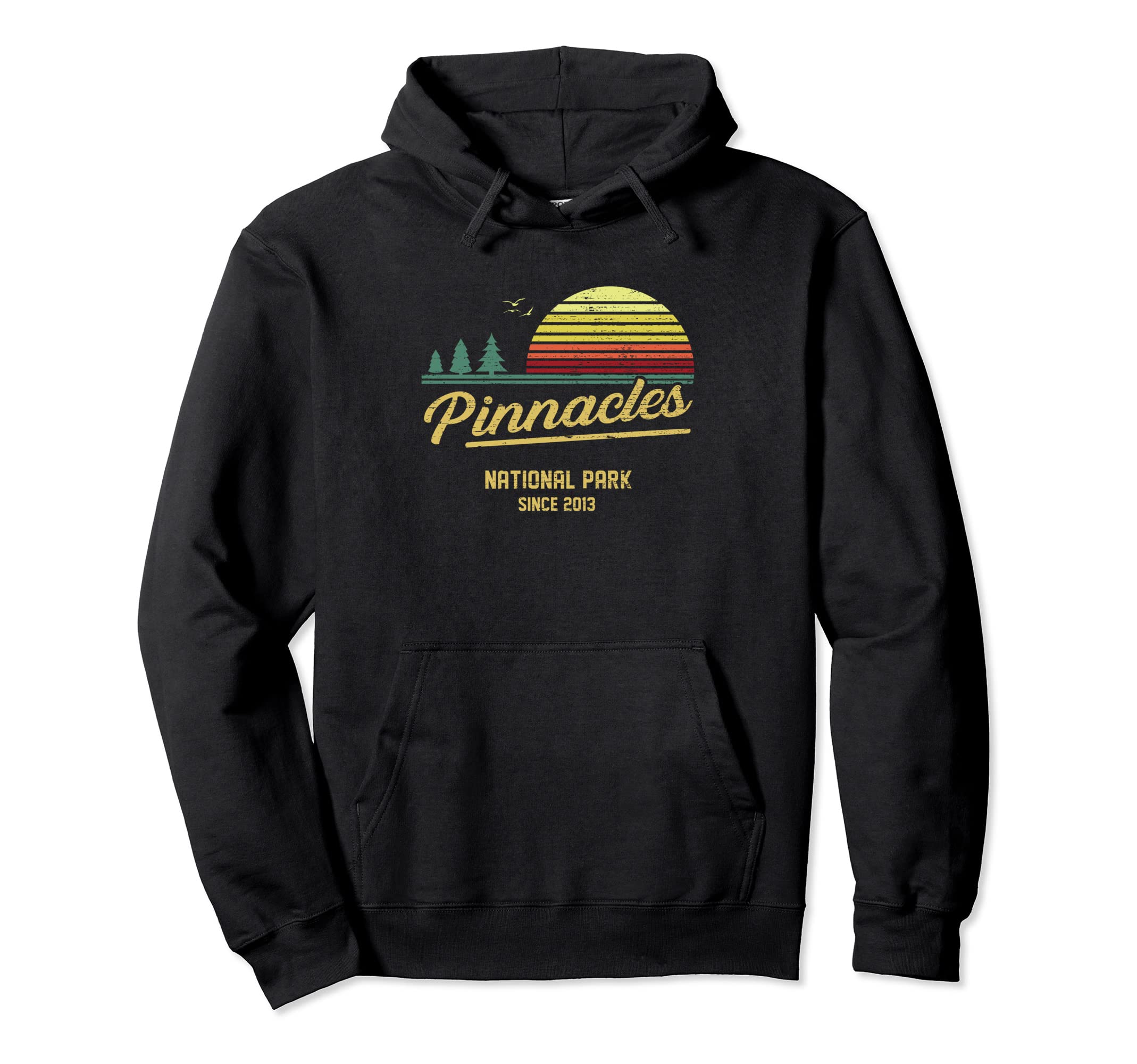Pinnacles 2013 Est National Park Outdoor Hoodie - Graphic Print Men Women - T-Shirt, Sweatshirt, Hoodie