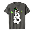 Soccer Balls Snowman Winter Sports Team T-Shirt - Minimalist Print Unisex - T-Shirt, Sweatshirt, Hoodie