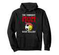 Toughest Mom Raise Ballers Softball Hoodie - Trendy Graphic Unisex - T-Shirt, Sweatshirt, Hoodie