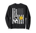 Father Ballers Baseball Soccer Sweatshirt - Custom Art Print for Adults - T-Shirt, Sweatshirt, Hoodie