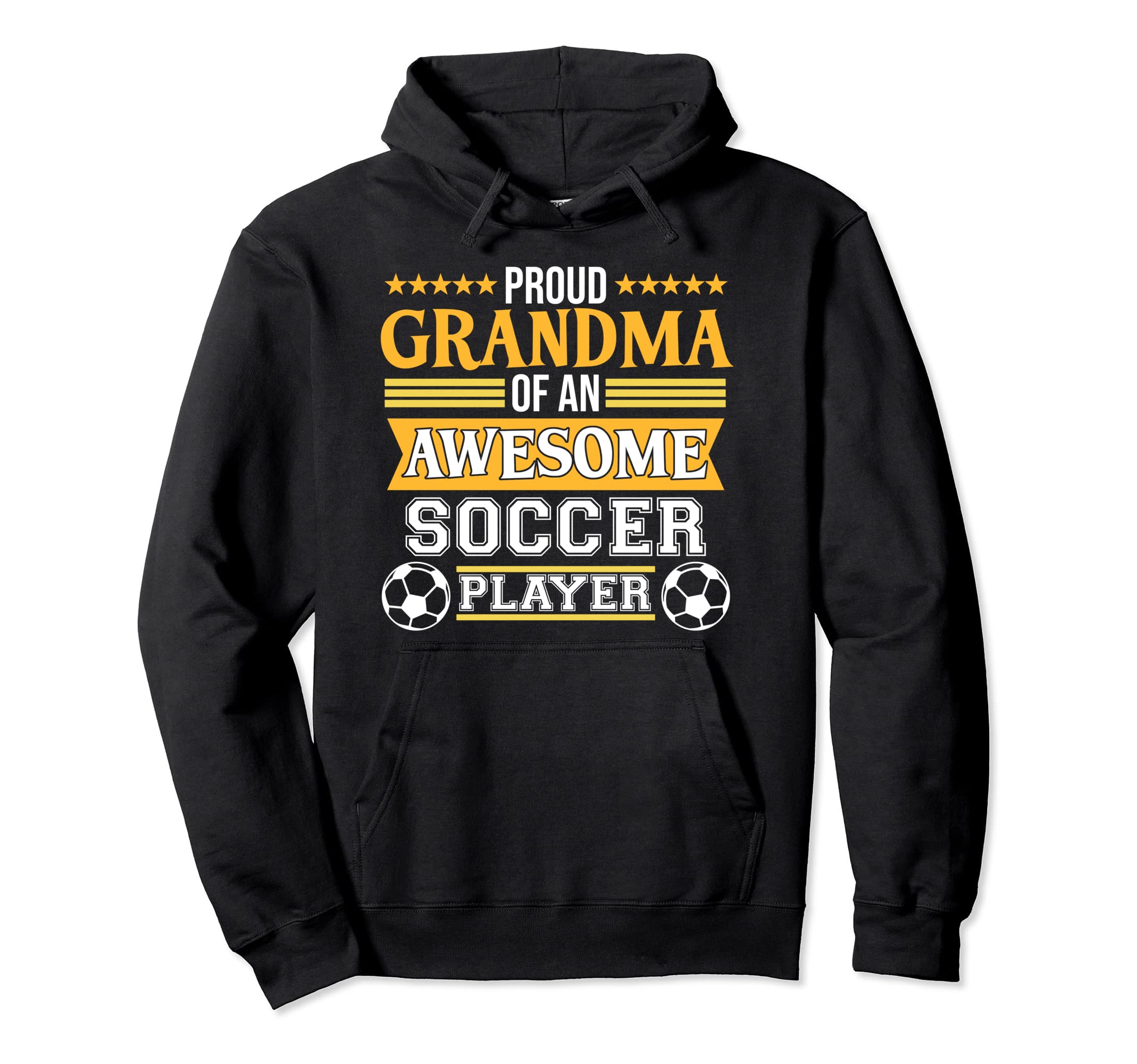 Soccer Player Grandma Sports Expert Hoodie - Fun Novelty Design for Adults - T-Shirt, Sweatshirt, Hoodie
