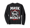 Ice Hockey Goalkeeper Mask Hockey Sweatshirt - Minimalist Print for Adults - T-Shirt, Sweatshirt, Hoodie