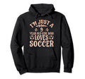 Soccer Lover Im Just 9 Year Old Who Hoodie - Aesthetic Graphic Unisex - T-Shirt, Sweatshirt, Hoodie