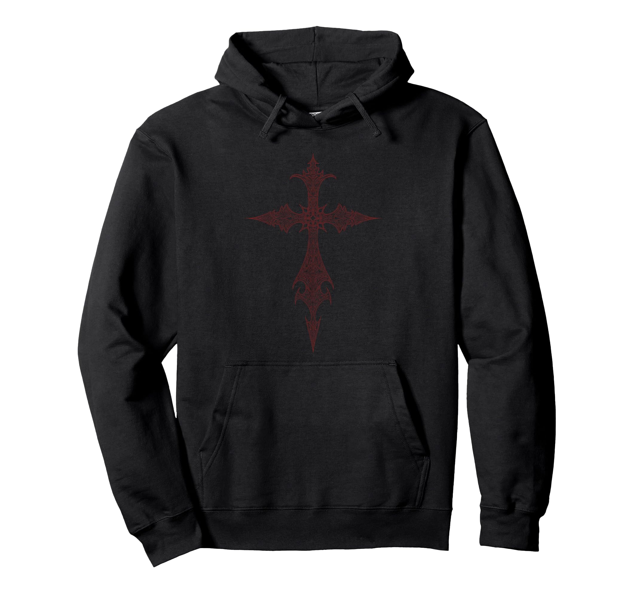 90S Y2K Goth Cross Grunge Emo Alt Hoodie - Casual Everyday Wear Unisex - T-Shirt, Sweatshirt, Hoodie