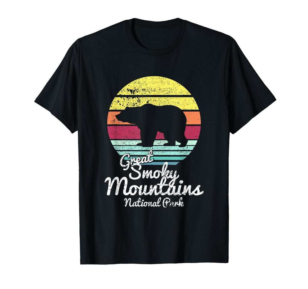 Great Smoky Mountains National Park Tn T-Shirt - Minimalist Print Unisex - T-Shirt, Sweatshirt, Hoodie