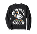 Funny Soccer Duck Coffee Sports Fan Sweatshirt - Novelty Apparel Unisex - T-Shirt, Sweatshirt, Hoodie