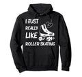 Roller Skating Disco Derby Skates Hoodie - Custom Art Print for Adults - T-Shirt, Sweatshirt, Hoodie