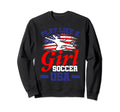 Play Like Soccer Usa Football Soccer Sweatshirt - Graphic Print for Adults - T-Shirt, Sweatshirt, Hoodie