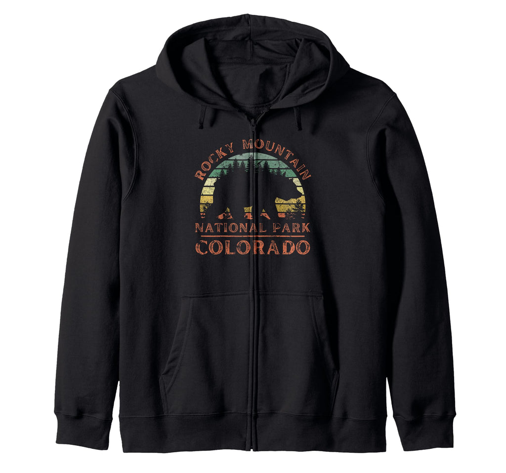 Rocky Mountain National Park Colorado Sweatshirt - Trendy Graphic Unisex - T-Shirt, Sweatshirt, Hoodie
