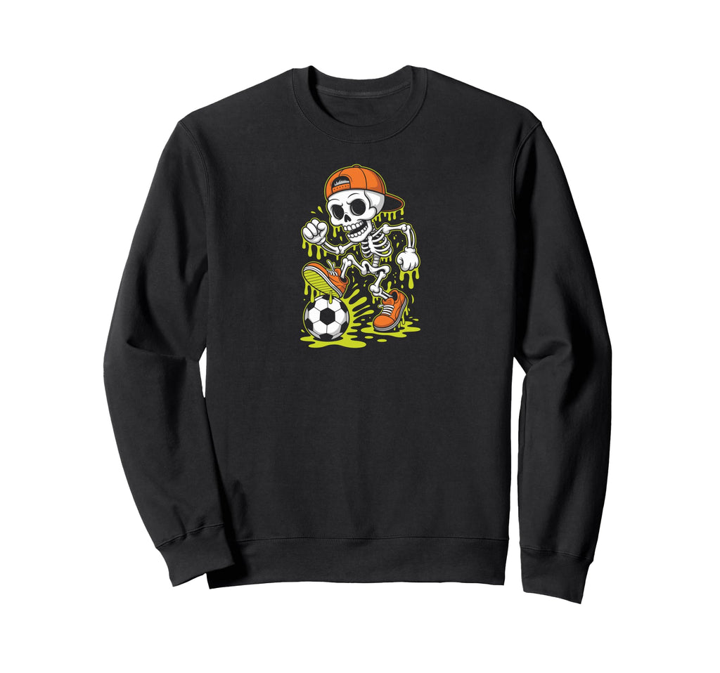 Soccer Football Halloween Sweatshirt - Casual Everyday Wear for Adults - T-Shirt, Sweatshirt, Hoodie