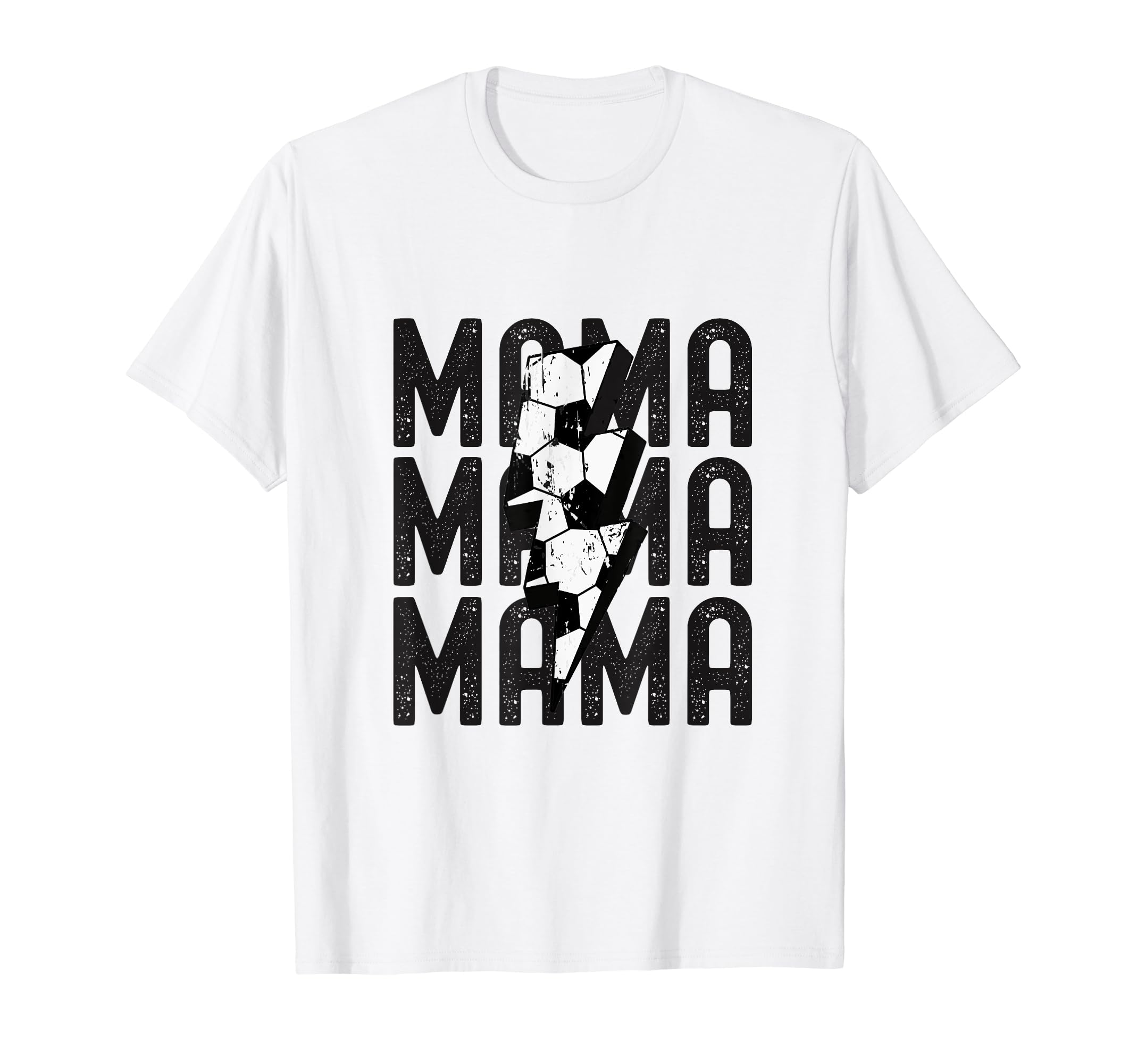 Soccer Mama Lightning Soccer Mothers Day T-Shirt - Custom Art Print Unisex - T-Shirt, Sweatshirt, Hoodie