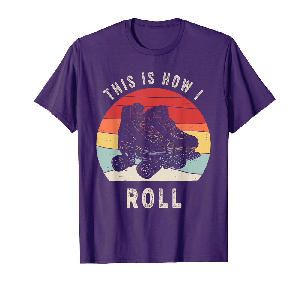 This Is How I Roll Roller Skates T-Shirt - Minimalist Print Unisex - T-Shirt, Sweatshirt, Hoodie