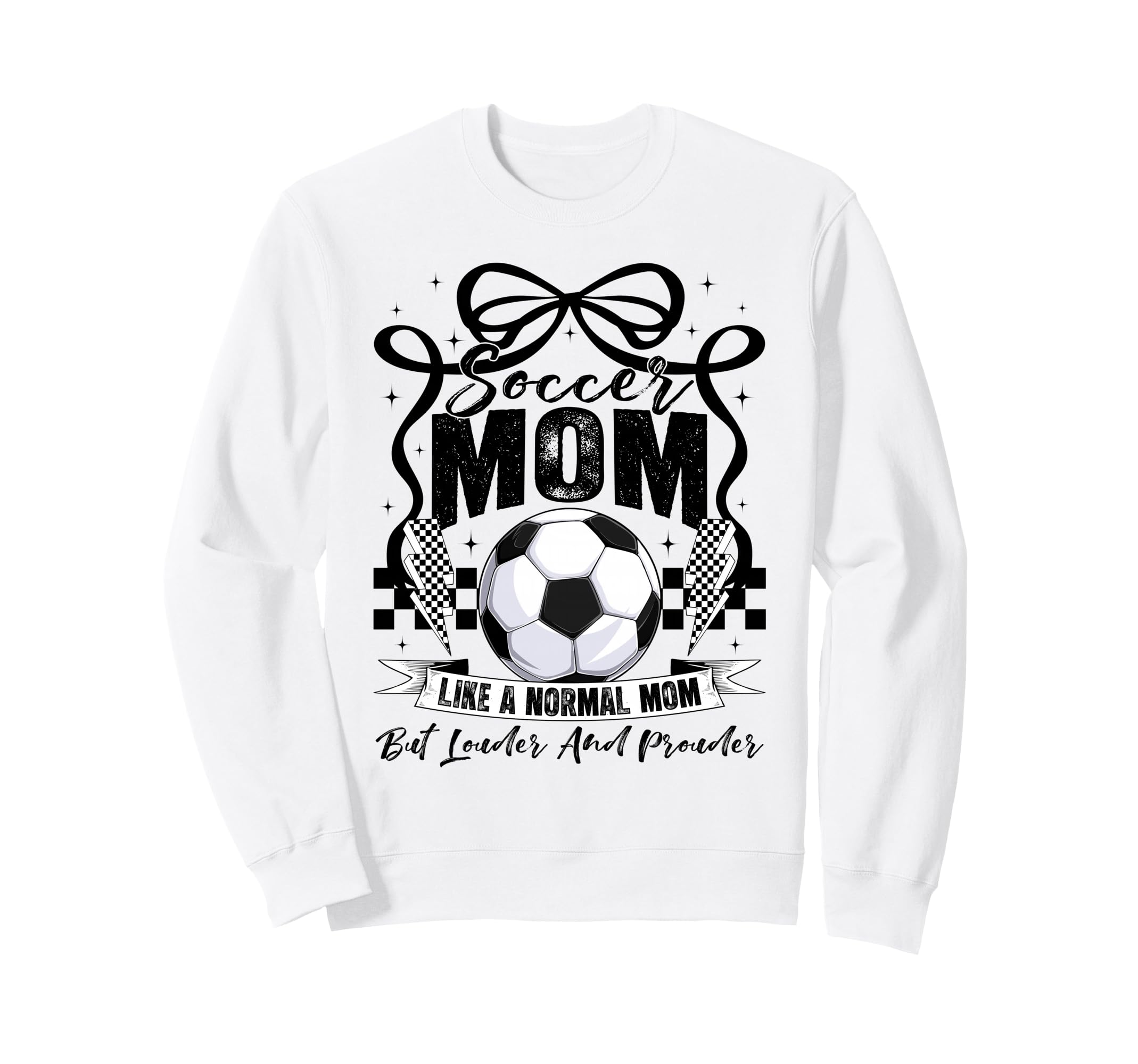 Soccer Mama Mom Soccer Lovers Fans Sweatshirt - Minimalist Print Unisex - T-Shirt, Sweatshirt, Hoodie