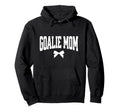 Hockey Goalie Mom Bow Hockey Lacrosse Hoodie - Graphic Print Men Women - T-Shirt, Sweatshirt, Hoodie