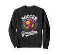 Soccer Grandpa Tie Dye Sweatshirt - Casual Everyday Wear Men Women - T-Shirt, Sweatshirt, Hoodie