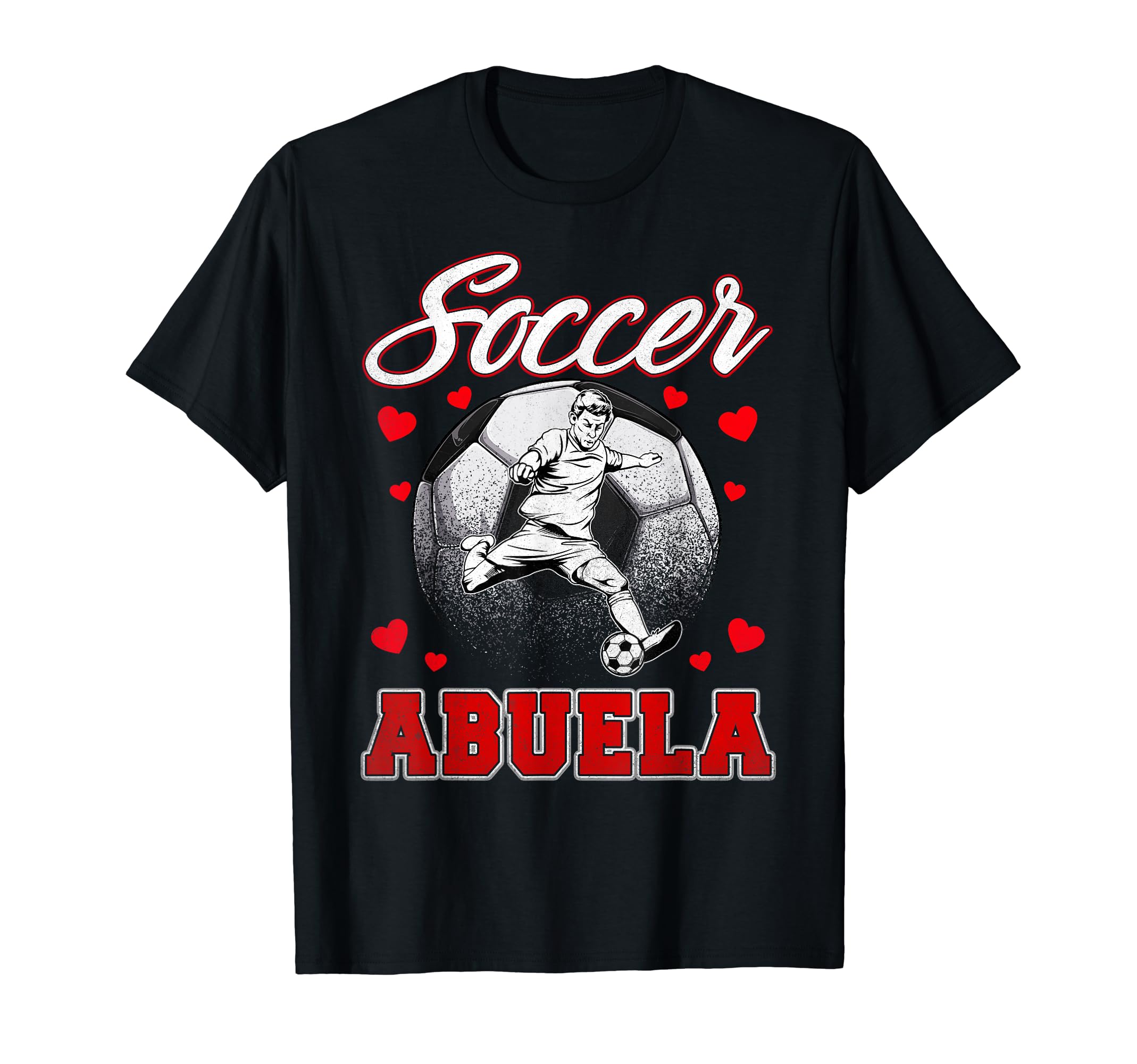 Soccer Abuela Family Matching T-Shirt - Casual Everyday Wear Men Women - T-Shirt, Sweatshirt, Hoodie