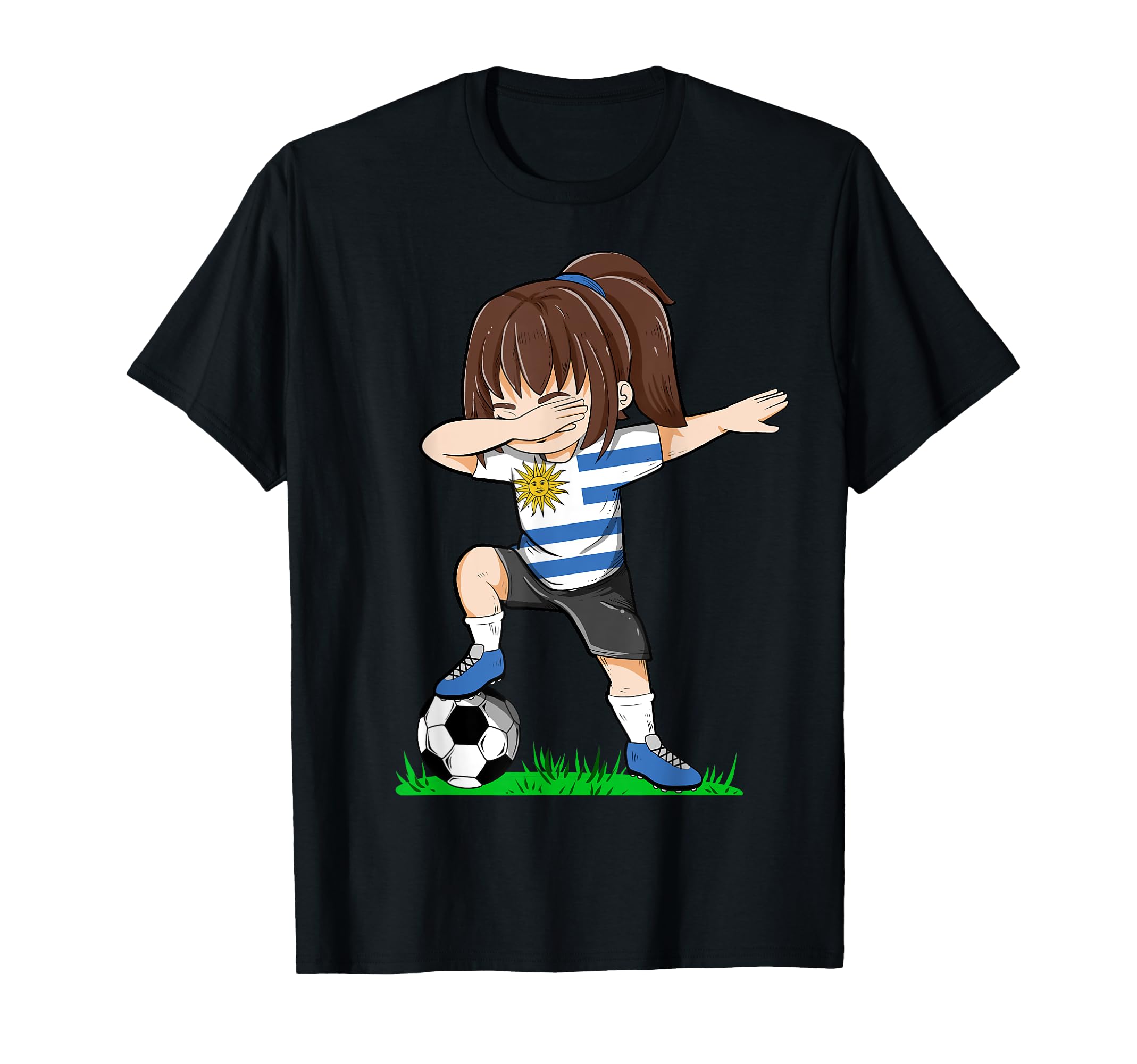 Soccer Uruguay Jersey Uruguay Flag T-Shirt - Minimalist Print Men Women - T-Shirt, Sweatshirt, Hoodie