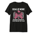 Funny Hockey Goalie Mimi Hockey T-Shirt - Minimalist Print for Adults - T-Shirt, Sweatshirt, Hoodie