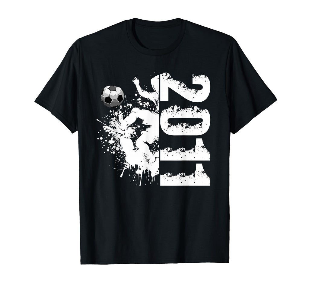 15Th Birthday Soccer 2011 Kick Silhouette T-Shirt - Graphic Print Unisex - T-Shirt, Sweatshirt, Hoodie