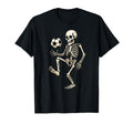 Skeleton Soccer Player Spooky T-Shirt - Trendy Graphic for Adults - T-Shirt, Sweatshirt, Hoodie