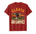 Cleats And Carpools Soccer Mom T-Shirt - Unique Graphic for Adults - T-Shirt, Sweatshirt, Hoodie