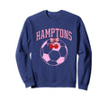 Coquette Hamptons Soccer Preppy Soft Sweatshirt - Minimalist Print Unisex - T-Shirt, Sweatshirt, Hoodie