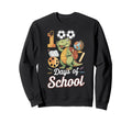 100 Day School Old Costume 100 Soccer Sweatshirt - Graphic Print Unisex - T-Shirt, Sweatshirt, Hoodie