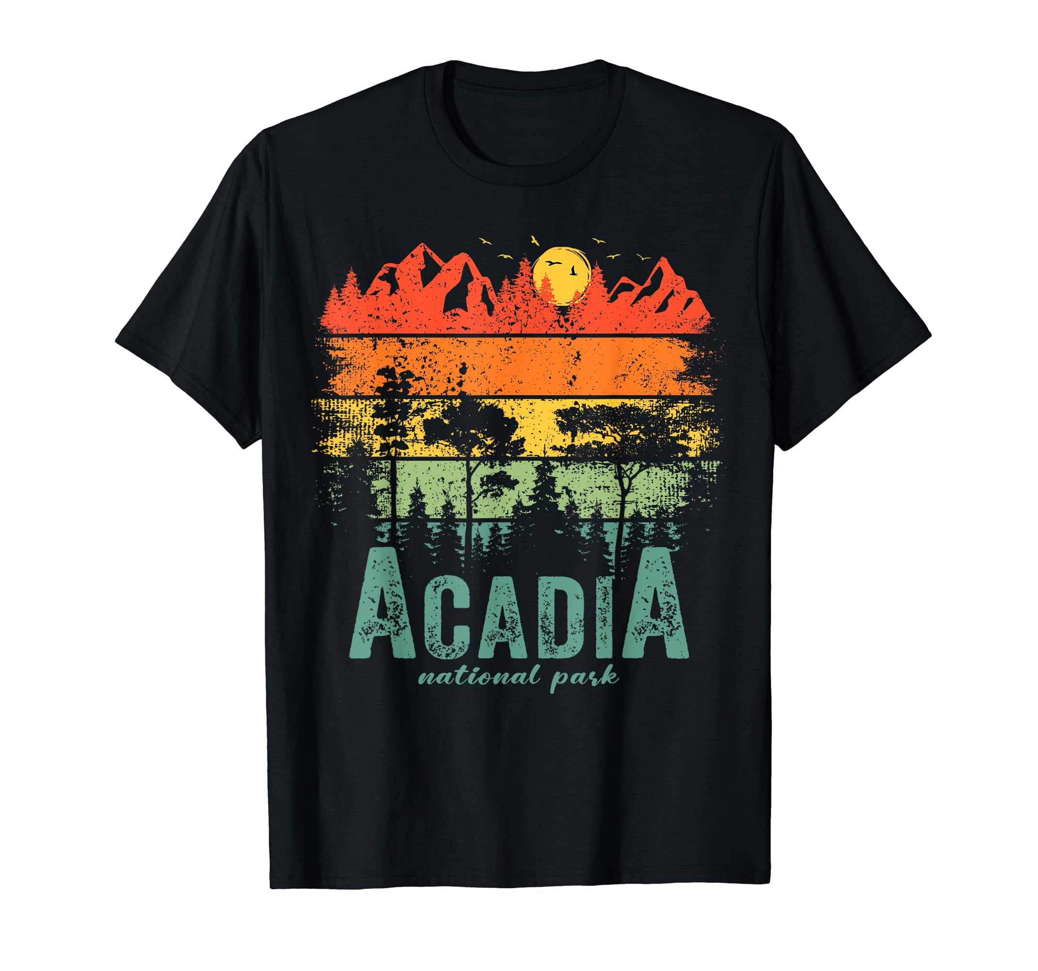 Acadia National Park Us Acadia T-Shirt - Casual Everyday Wear for Adults - T-Shirt, Sweatshirt, Hoodie
