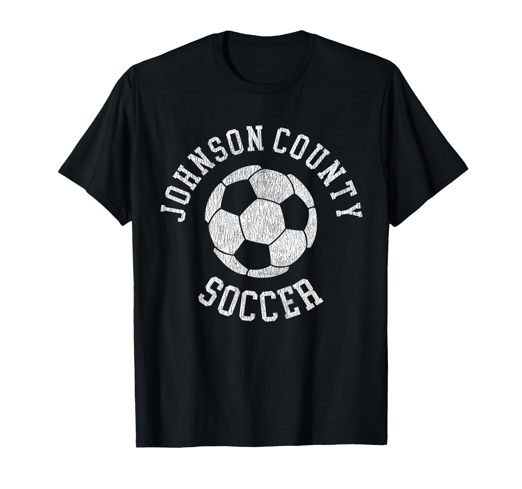 Johnson County Soccer Distressed 90S T-Shirt - Fun Novelty Design Unisex - T-Shirt, Sweatshirt, Hoodie