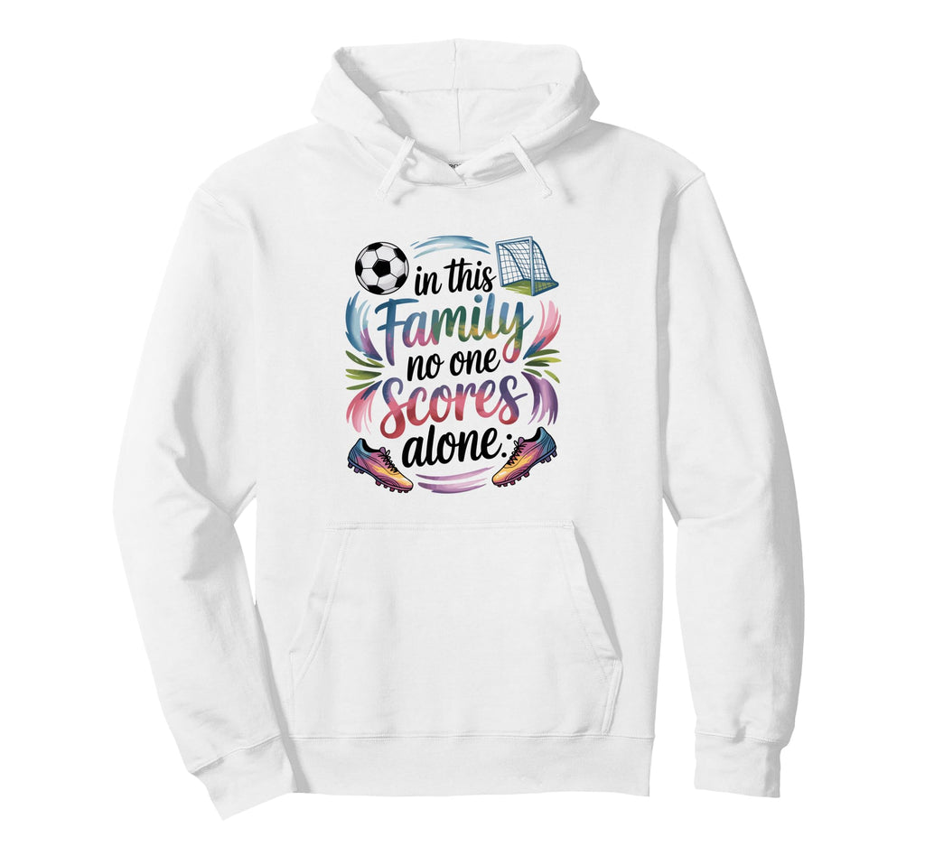 Soccer Football Family Matching Hoodie - Casual Everyday Wear Men Women - T-Shirt, Sweatshirt, Hoodie