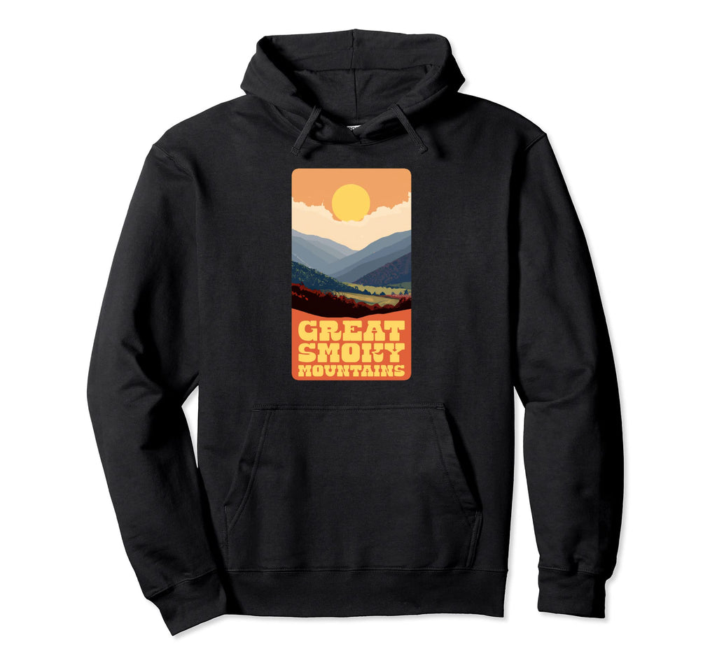 Great Smoky Mountains National Park Wpa Hoodie - Graphic Print for Adults - T-Shirt, Sweatshirt, Hoodie