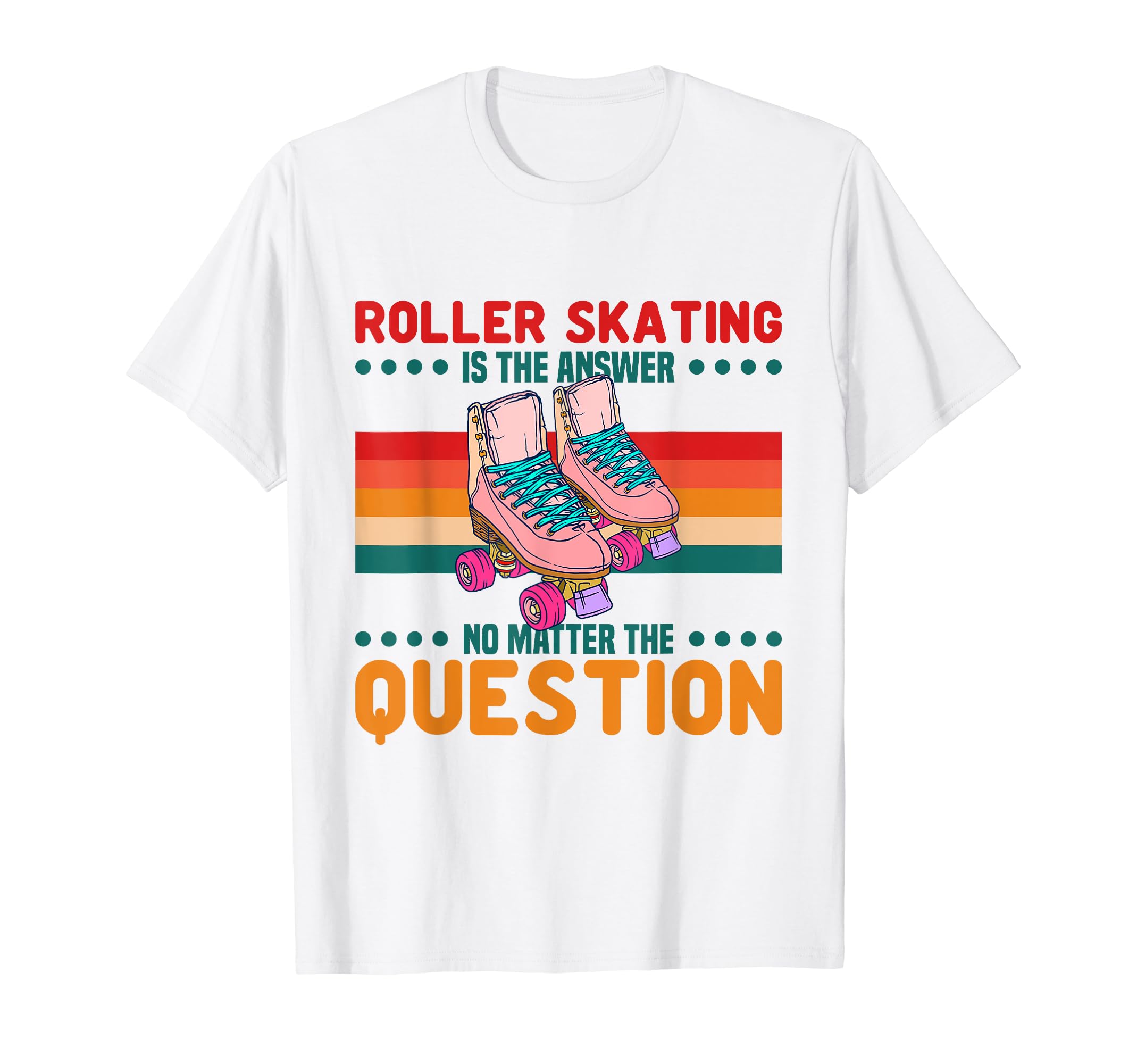 Roller Skating 70S Party Disco T-Shirt - Unique Graphic Men Women - T-Shirt, Sweatshirt, Hoodie